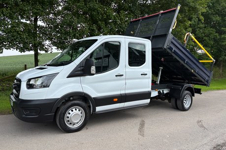 Ford Transit 350 Drw L3 130 ps Crew Cab Tipper - Air Con 