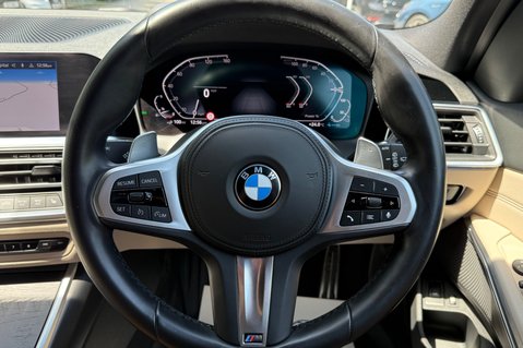 BMW 3 Series 330E M SPORT -PAN ROOF -M PRO PACK -OYSTER LEATHER -ONE OWNER -FBMWSH 11