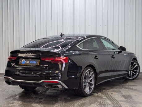 Audi A5 2.0 A5 Sportback 40 TFSI MHEV S Line Semi-Auto 5dr 8