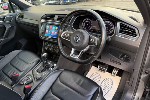 Volkswagen Tiguan R-LINE TDI BMT 4MOTION DSG -RARE LEATHER -DYNAUDIO -TOWBAR -APPLE CARPLAY  16