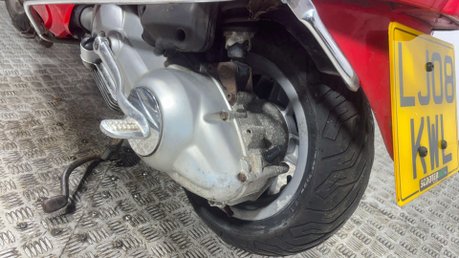 Piaggio Vespa 2008 26K GOOD RUNNING PROJECT LEANER SCOOTER 125CC 26