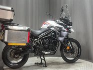 Triumph Tiger 2017 XCA Adventure bike 37K full metal luggage 800cc 4