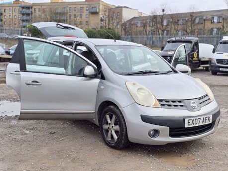Nissan Note 1.6 16v SE Hatchback 5dr Petrol Automatic (166 g/km, 109 bhp) 5