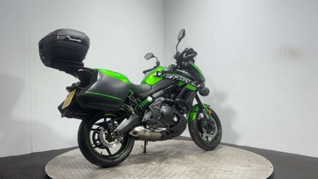 Kawasaki Versys 650 2018 39K FULL LUGGAGE NEW MOT SERVICED ADVENTURE BIKE 650CC A2 2
