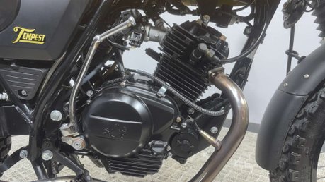 Ajs Tempest Scrambler 125 2019 ONLY 2K GREAT CONDITION CAFE 125CC LEARNER BIKE NEW MOT 21