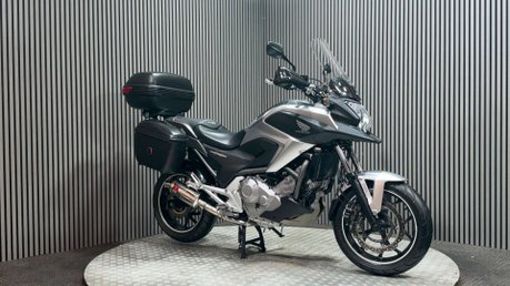 Honda NC700 2012 ONLY 18K FULL LUGGAGE MANUAL NEW MOT A2 700CC 2
