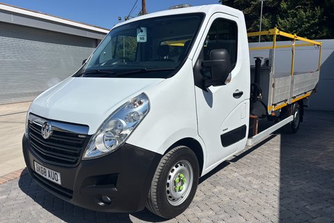 Vauxhall Movano L3H1 R3500 Dropside Truck with Hiab T-HIDUO 013 5