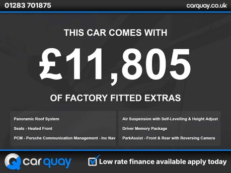 Porsche Macan 3.0 Macan S Semi-Auto 4WD 5dr 18