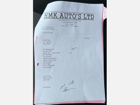 Renault Kangoo 1.5 dCi ENERGY ML19 Business Panel Van 5dr Diesel Manual MWB Euro 6 (s/s) ( 55
