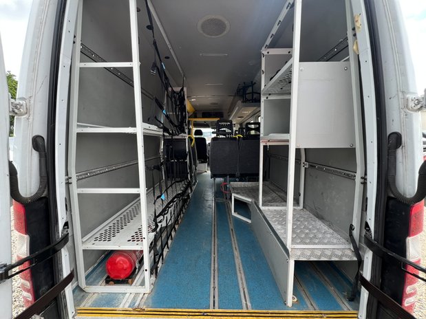 Mercedes-Benz Sprinter AUTO LWB L3H1 Ex-Police 9 Seats Racking Cruise FSH EURO 6 NO VAT 10