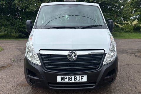 Vauxhall Movano L3H1 F3500 135 ps Lawn Mower Beavertail Truck 9