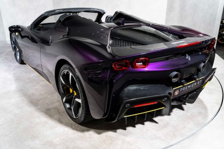 Ferrari SF90 Spider ATELIER EXAMPLE. VIOLA HONG KONG. CARBON INT & EXT. FRONT LIFT. 55