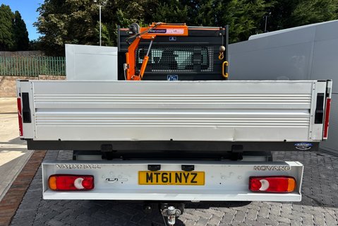 Vauxhall Movano R3500 L2 145 ps Dropside Truck with PH FV500 Swing Lift 10