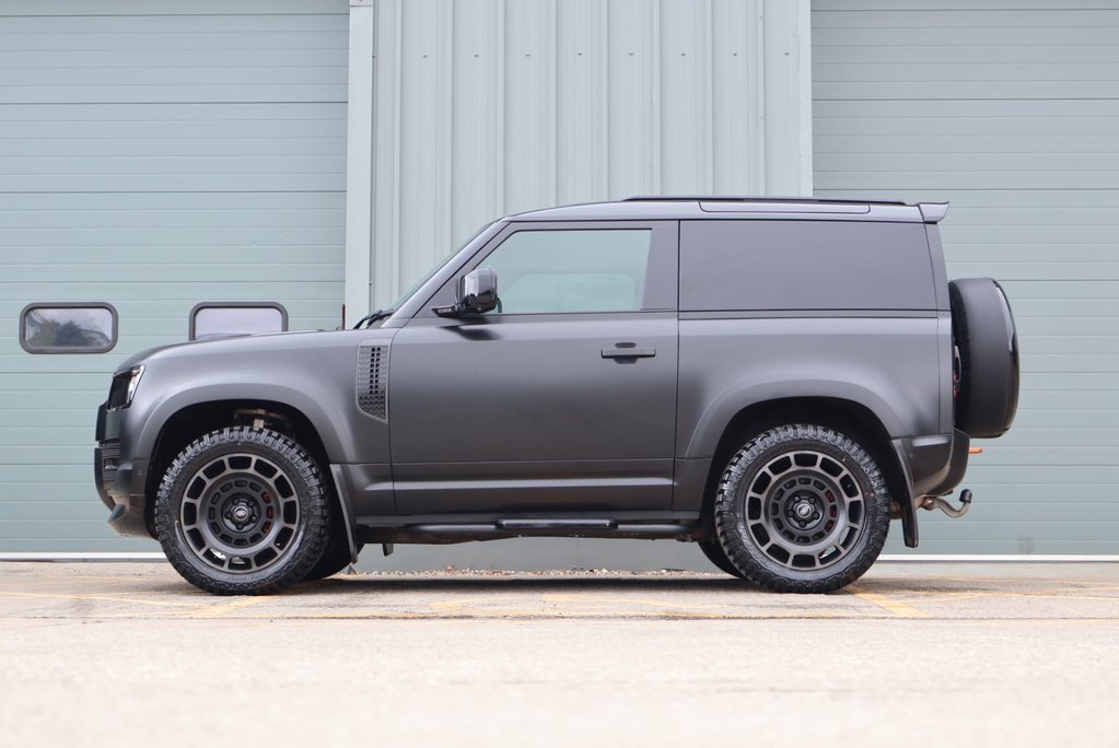 Land Rover Defender 90 D250 HARD TOP MHEV styled by Seeker with a matt PPF award winning looks  8