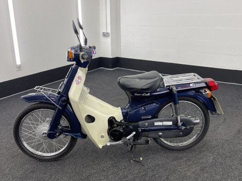 Honda C90 C50 Superb Cub 50cc Fuel Injected JDM Japanese Bike UK Registered 4