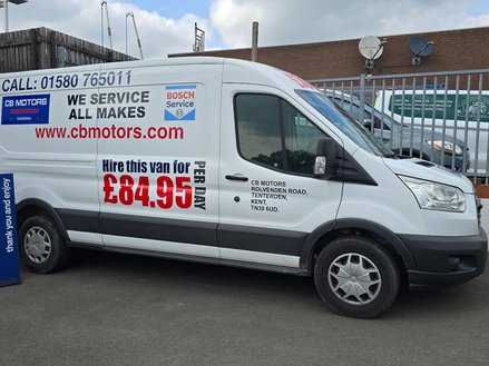 Ford Transit L3 H3 Van Hire