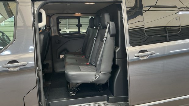 Ford Transit Custom Crew Cab AUTO SWB L1H1 Low Roof Sport 320 Air Con Alloys Sensors Cam EURO 6 8