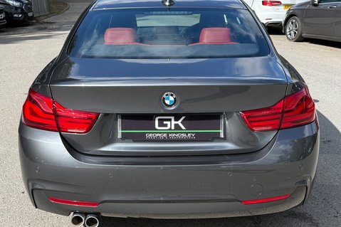 BMW 4 Series 435D XDRIVE M SPORT -ADAPTIVE SUSPENSION -CORAL RED LEATHER  6