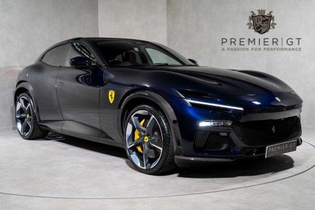 Ferrari Purosangue ATELIER. EXTENSIVE CARBON FIBRE. PAINTED SHIELDS. PASSENGER DISPLAY. P/ROOF 1