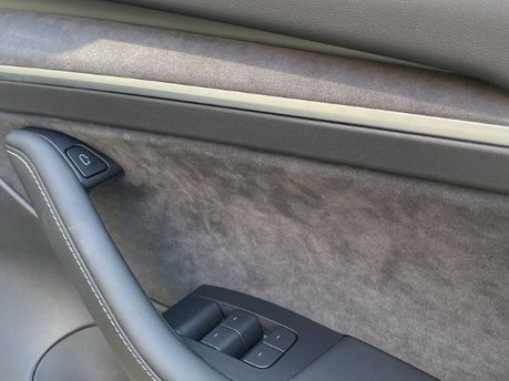 ALCANTARA DASHBOARD AND DOOR TRIMS FOR MODEL 3 AND MODEL Y 9