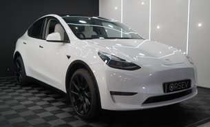 Tesla Model Y LONG RANGE AWD White Interior 20" Induction Alloys GROK AI Battery SOH 91% 10