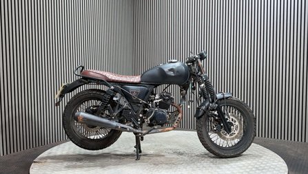 WK Bikes Scrambler 2021 50CC GEARED BIKE SPARES OR REPAIR PROJECT BIKE