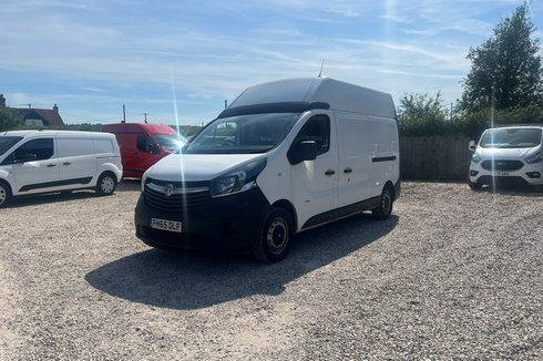 Vauxhall Vivaro LWB High Roof L2H2 120 Bi Turbo Air Con 1 Owner
