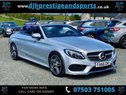 Mercedes-Benz C Class 2.1 C220d AMG Line (Premium Plus) Cabriolet G-Tronic+ Euro 6 (s/s) 2dr