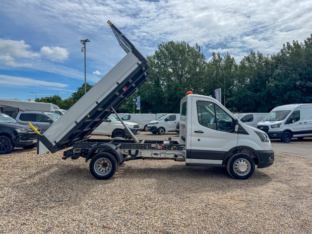 Ford Transit Tipper MWB L2 Leader 350 AIR CON Dual Rear Wheel Camera Tow Bar EURO 6 6