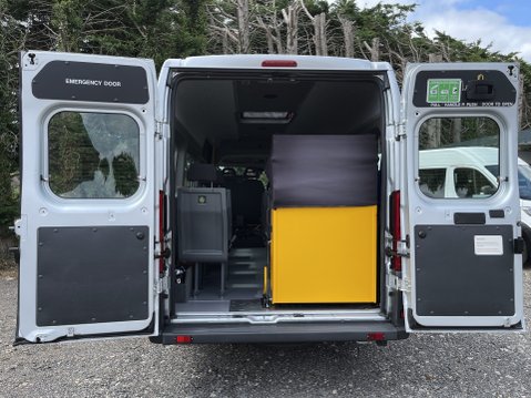 Peugeot Boxer 440 L4H2 17 Seat LIGHTWEIGHT Non-D1 Minibus Lite with Full width ramp. ULEZ 17