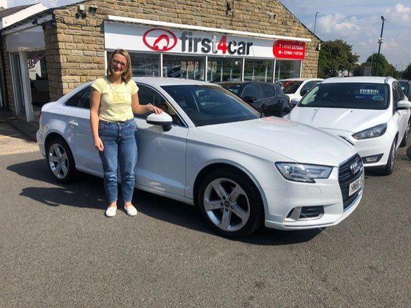 Barbara's new Audi