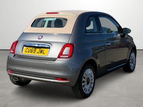 Fiat 500 1.2 Lounge 2dr Dualogic Convertible 9
