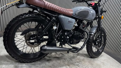 Mutt Hilts 2021 ONLY 529 MILES 1 OWNER WARRANTY 125CC SCRAMBLER 14