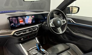 BMW i4 M50 Frozen Portimao Blue Laser Lights Sunroof HUD Carbon Decor FBMWSH +++ 2