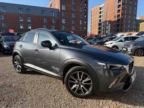 Mazda CX-3 SPORT NAV… AUTOMATIC…5 SERVICES...SAT NAV..HEATED LEATHER SEATS
