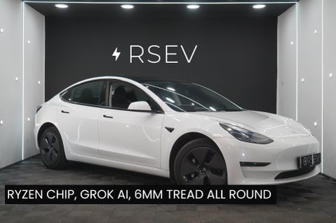 Tesla Model 3 LONG RANGE RWD 6mm all Tyres 12moths MOT Ryzen GROK  