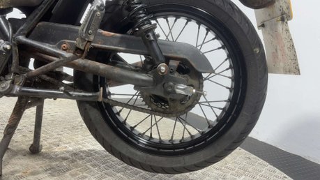 Bullit Bluroc 2021 6K RUNNING RETRO MODERN CLASSIC BIKE PROJECT 125CC LEARNER 7