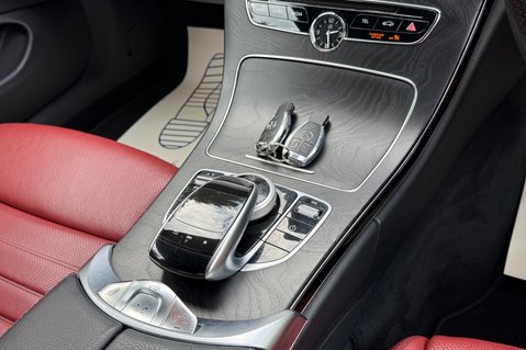 Mercedes-Benz C Class C 220 D AMG LINE PREMIUM PLUS - SELENITE GREY WITH CRANBERRY LEATHER 4