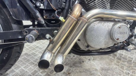 Yamaha XV VIRAGO 125 1997 21K CRUISER V TWIN PROJECT BIKE SPARES OR REPAIR 125CC 21