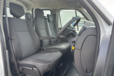 Vauxhall Movano F3500 L3 125 ps Crew Cab Tipper - Air Con - Euro 6 4