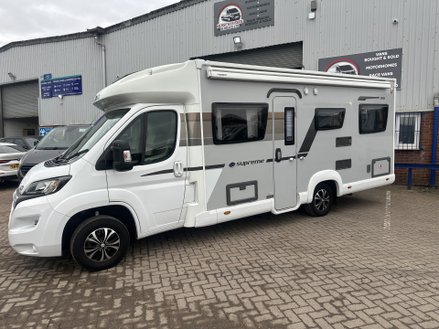 Peugeot Boxer ELDDIS AUTOQUEST SUPREME 196 DEALER SPECIAL 6 BERTH LOW PROFILE MOTORHOME 