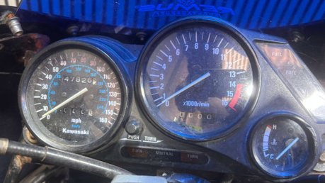 Kawasaki ZZR 1991 SPARES OR REPAIR PROJECT BREAKER PARTS BIKE 600CC CLASSIC 12