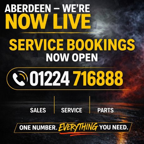 Aberdeen Service lines now open!