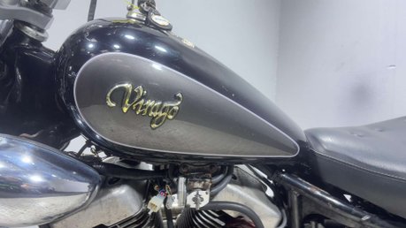 Yamaha XV VIRAGO 125 1997 21K CRUISER V TWIN PROJECT BIKE SPARES OR REPAIR 125CC 22