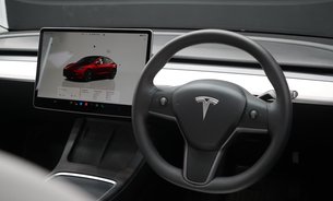 Tesla Model 3 LONG RANGE AWD White Interior Red Multi-coat Ryzen GROK AI One Owner VAT Q 15