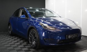 Tesla Model Y PERFORMANCE One Owner GROK AI Deep Blue Metallic 21" Uberturbines VAT Q 10