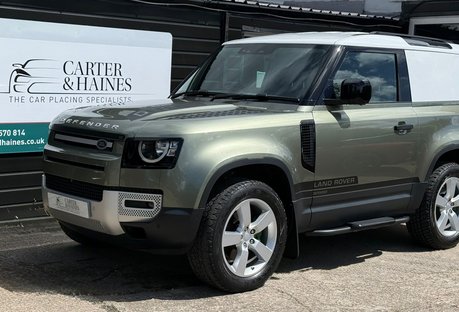 Land Rover Defender 90 3.0 D250 MHEV Hard Top SUV 3dr Diesel Auto 4WD SWB Euro 6 (s/s) (250 ps)