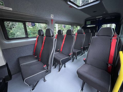 Peugeot Boxer 440 L4H2 17 SEAT NON-D1 Lightweight minibus with full ramp and sensors 24
