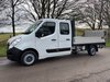 Vauxhall Movano F3500 L3 H1 Double Cab Dropside Truck with Tail Lift - Air Con