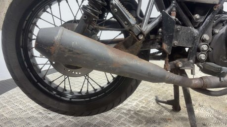 Bullit Bluroc 2021 6K RUNNING RETRO MODERN CLASSIC BIKE PROJECT 125CC LEARNER 14